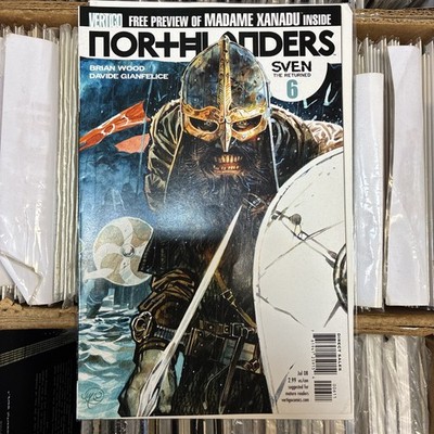 Northlanders #6 2008 Vertigo Sent In A Cardboard Mailer