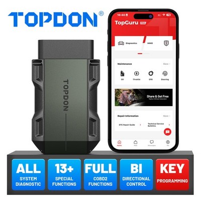 2026new TOPDON TopScan PRO+ Wireless Key Fob Programming Immobilizer Active Test