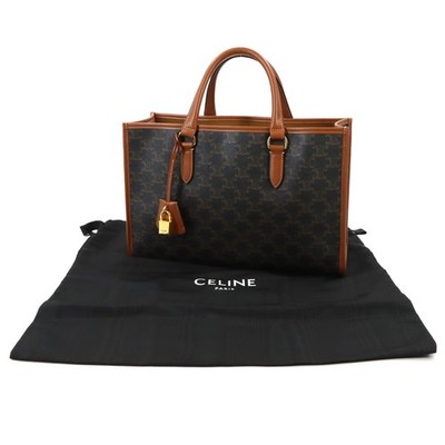 CELINE Triomphe Mini Horizontal Cabas Tote Bag 199742BZJ Purse