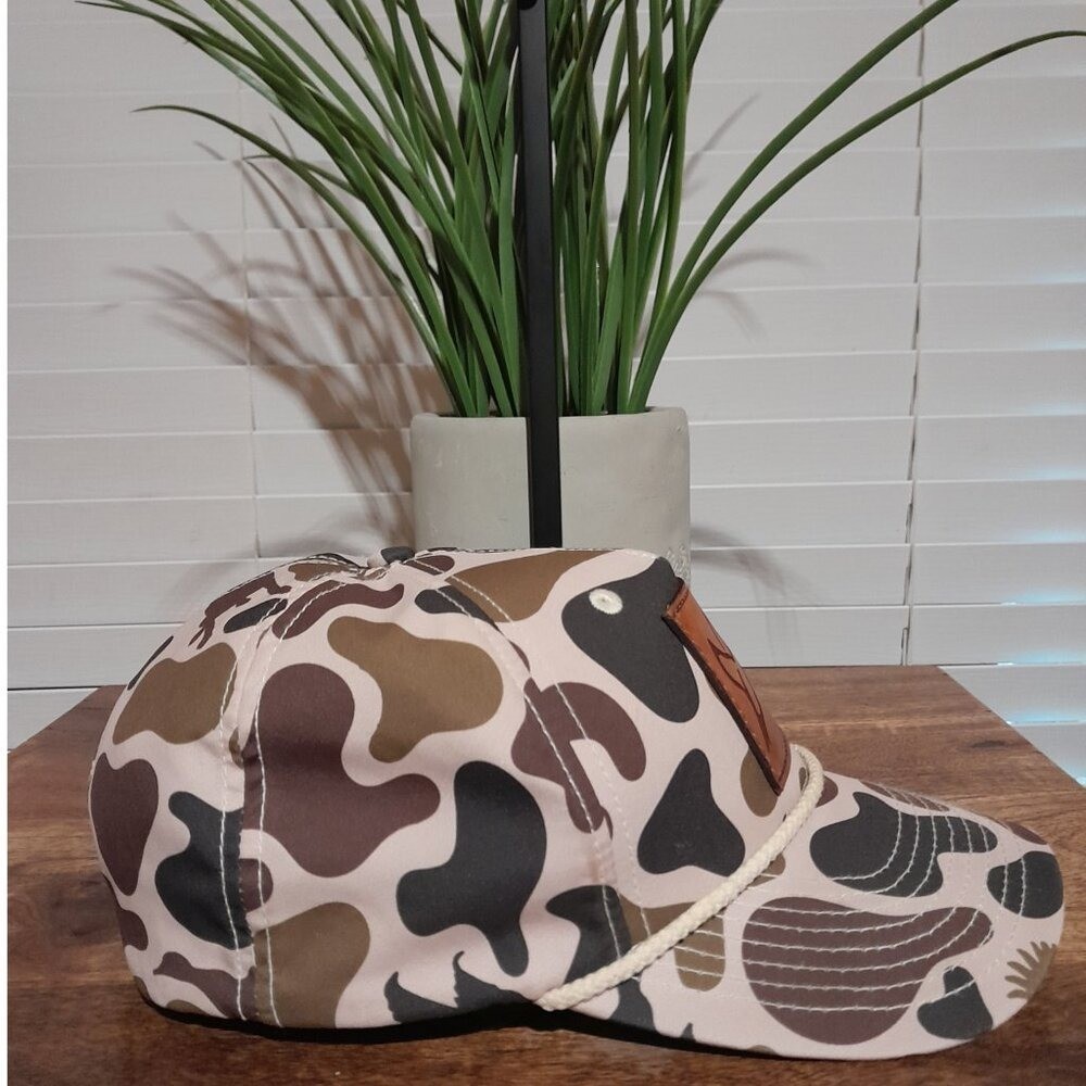 Leather  Mallard Patch Polyester Camouflage Adjus… - image 3