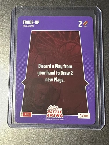 2026 Bo Jackson Battle Arena Trade-Up 1st Edition SP Play Card #PL-25