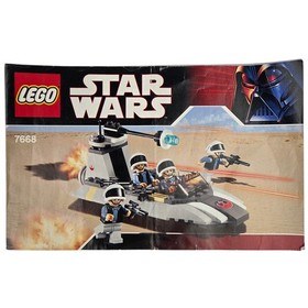 Lego Star Wars Rebel Scout Speeder Set #7668 - 2008 READ*