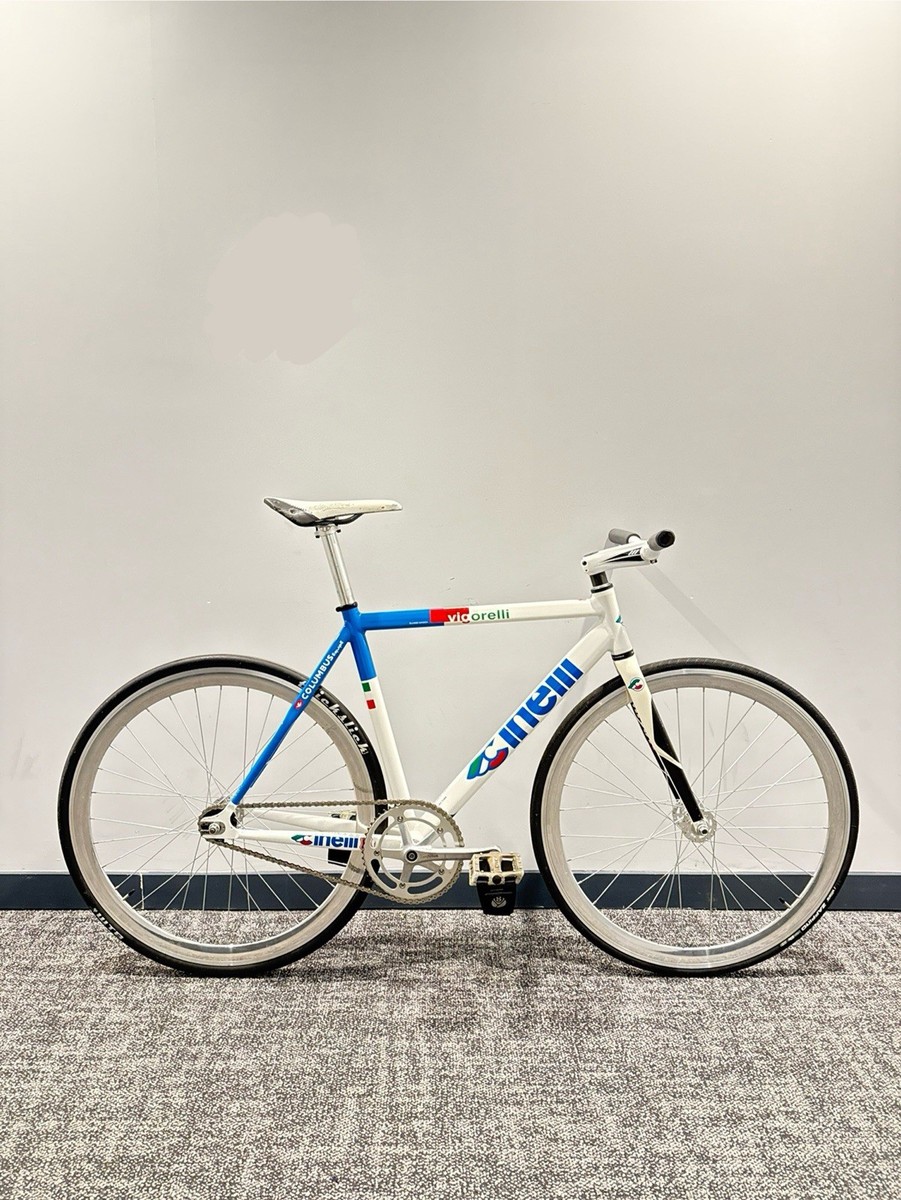 FRAMESET Cinelli Vigorelli 2008 Vintage OG blue white 52cm Track