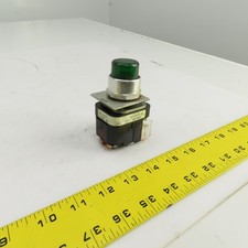 Allen Bradley 800T-PB16 120V Illuminated Green Push Button Switch