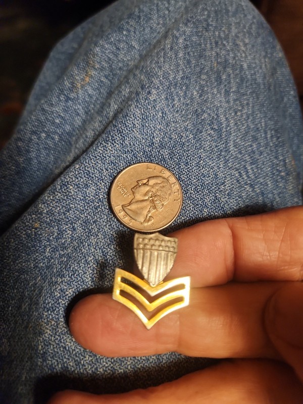US COAST GUARD PETTY OFFICER INSIGNIA PIN MILITARY 