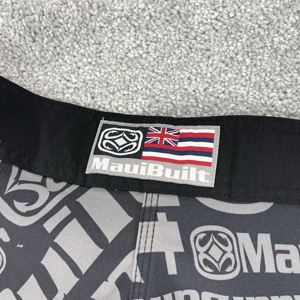 Maui built Hawaii Shorts Mens 36 BoardShorts Swim Surf Trunks - Image 4 of 4