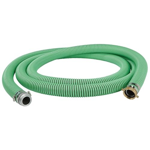 NorthStar Water Pump Suction Hose, 2in. x 20ft. Max. PSI 60, EPDM Rubber, - Picture 3 of 5
