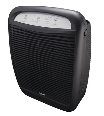 Whirlpool AP51030KB Whispure True Hepa Air Purifier, Slate Black