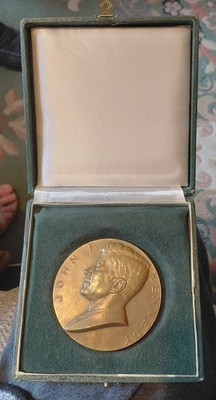 Offizielle John F. Kennedy Presedential Eröffnung Bronzemedaille 3'' Durchmesser