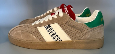 MENS BIKKEMBERGS SNEAKERS SHOES COD ART 27105/CP suede