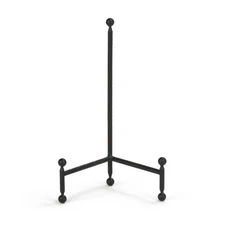 Modern Tripod Easel Display, Black Finish - Lightweight & Durable Design - Pe...