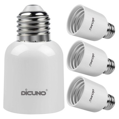 DiCUNO E26 to E39 Socket Adapter, Medium Mogul Screw 4 Pack, 4