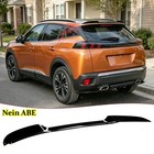 Spoiler de toit noir brillant pour Peugeot 2008 II 2 2019-2025 aileron arrière aile arrière