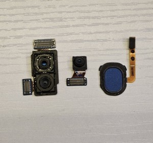 Caméra Frontale + Caméra Arrière + Capteur D'empreinte Digital Pour Samsung A20e