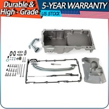 For Chevy Ls1 Ls2 Ls3 Lsx 4.8l-6.2l Ls Front Wet Sump Retro Engine Oil Pan Kit