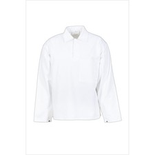 Planam  Food Herren Schlupfhemd reinwei&szlig; Gr. XXL, 5370060