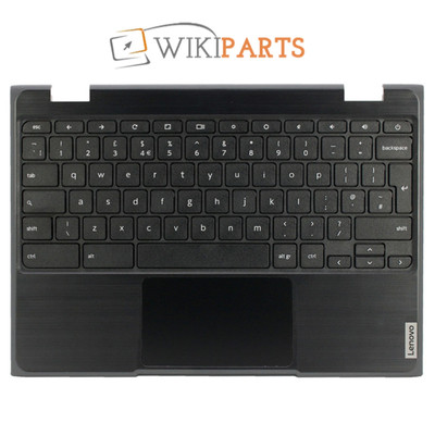 Lenovo Chromebook 100e 2. Tastatur Handauflage Top Cover UK schwarz 5CB0Y57927