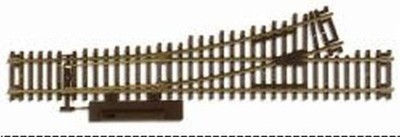Code 83 Nickel Silver Manual Snap Switch Left HO Scale Atlas Trains  (US IMPORT)