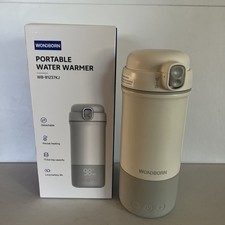 WONDBORN Portable Bottle Warmer Ultra Fast Heating Dishwasher Safe 17 oz