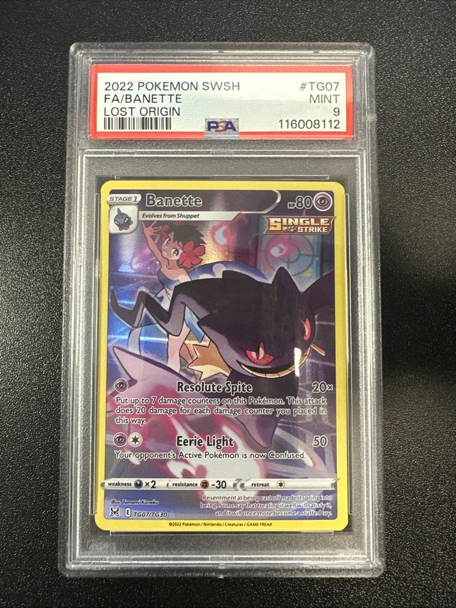 Banette TG07/TG30 Swsh11: Lost Origin Trainer Gallery Holo