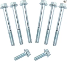 Water Pump Bolt & Thermostat Housing Bolts Kit Compatible with all Series En
