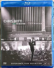 Chris Botti In Boston BLU-RAY DVD HD Jazz Trumpet Concert W/ Booklet HTF!