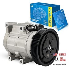 98122 AC Compressor Compatible with Mazda 3 2010-2013 2.5L, 3 2010-2013 2.3T,