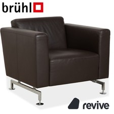 Brühl Serge Leder Sessel Braun