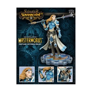 Privateer Press Warmachine Captain Victoria Haley - Masterworks Statue EX/NM
