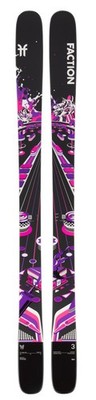 Faction Prodigy 3 All-Mountain Skis, Black, 184cm MY26