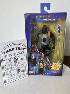 Vintage Flash Gordon Defenders of The Earth King, LOTHAR 7'' Action Figure NECA