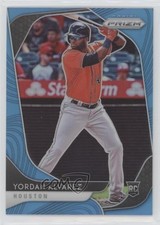 2020 Panini Prizm Tier II Mega Box Carolina Blue Prizm Yordan Alvarez #181 0c6