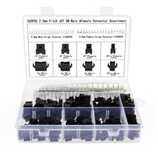 2.5mm Pitch JST SM Connector 2 3 4 5 Pin Male/ Female Housing Plug 560Pcs