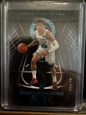 Romeo Langford 2019/20 Panini Noir Association Edition Rookie #156 Black 1/1