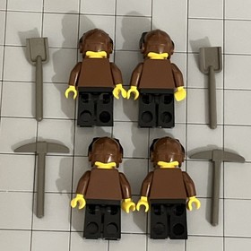 LEGO 5909/5948/2879 - Adventurers: Treasure Raiders Lot Of 4 Minifig Minif D5 25
