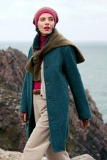 Seasalt Women's Wood Cabin Coat Crownan Crownan Dark Wreckage