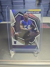 2021 Panini Rookies & Stars #200 Daelin Hayes Prizm 74/80 RC Baltimore Ravens
