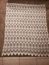 Tailored Panel By Lorraine Home Fashions In Ecru- 48 Wide X 63 Long