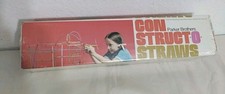 VINTAGE 1970's Constructo Straws by Parker Brothers ~ USA Made Model Number: 118