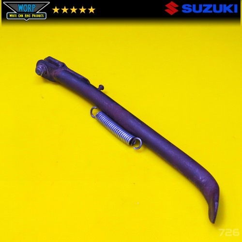 1978 SUZUKI RM125 KICKSTAND KICK SIDE STAND W/ SPRING + BOLT GENUINE OEM 75-78