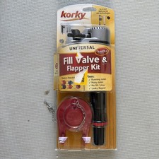 Korky Universal Fill Valve  Flapper Kit QuietFILL Technology 818MP