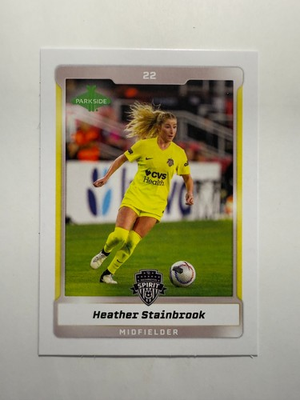 #ad Heather Stainbrook 2025 Washington Spirit #5 Parkside Vol. 1 NWSL Card $1.85