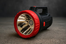 Explorer Rechargeable Torch, Dual Beam LED Torch Lithium Battery and Charger