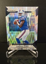 CARDALE JONES RC 🔥 SSP 2016 Panini Prizm Rookie Flash Silver Variation No. 220