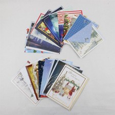 Lot of 25 Christmas Greeting Cards with Envelopes Unused