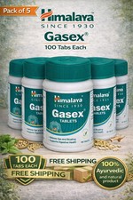 Himalaya Gasex Tablets Ayurvedic Herbal Wellness 500 Tabs Exp 02-2027