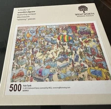 Wentworth Wooden Jigsaw Puzzle “Fish Tank”  500 Pieces
