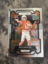 2024 Panini Prizm Draft Picks - Rated Prospect Arch Manning #192 (RC)