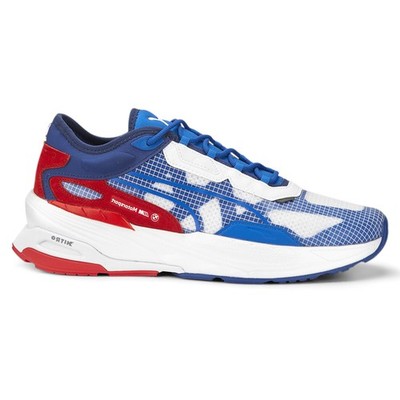 PUMA Bmw M Motorsport X Extent Nitro Lace Up  Mens Blue, Red, White Sneakers Cas
