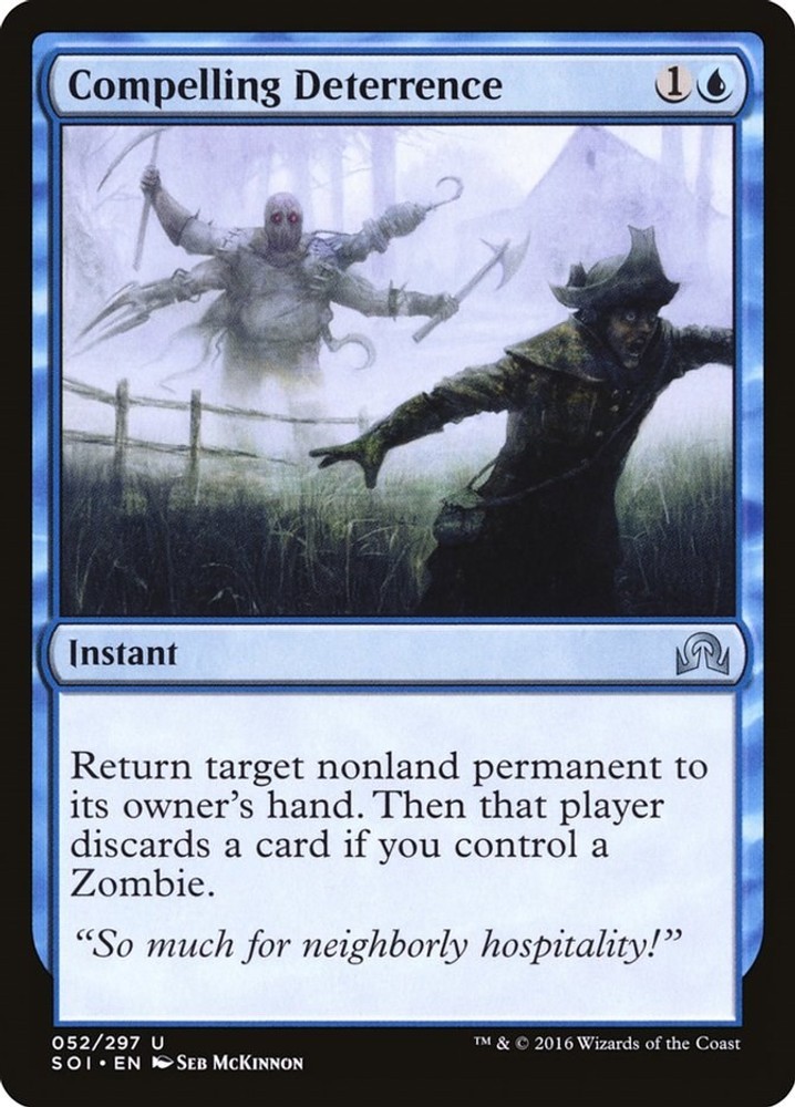 Compelling Deterrence - 52 - NM - Shadows over Innistrad